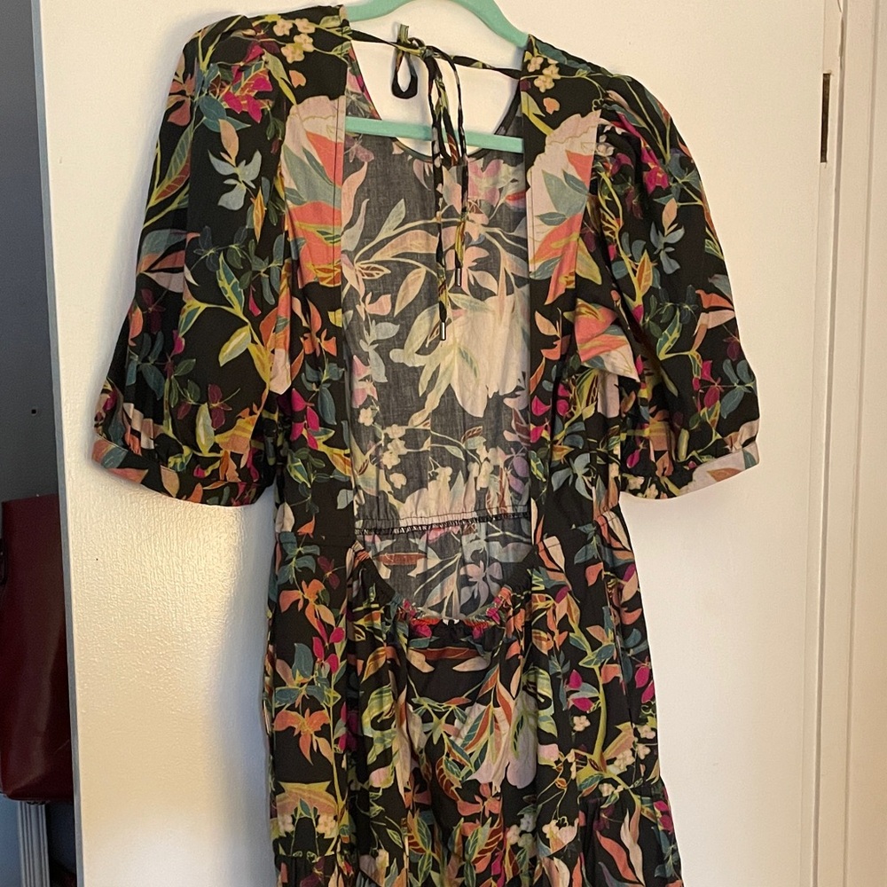 SUMMER CLOSE OUT SALE! Vibrant Anthropologie Floral Maxi Dress - Picture 3 of 4